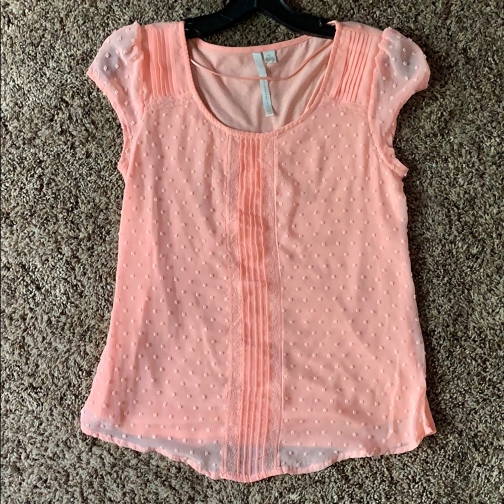 Peach colored Top